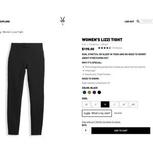 Ibex Women's Lizzi Tight - Burgundy, size medium